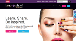 Desktop Screenshot of beauteschool.com